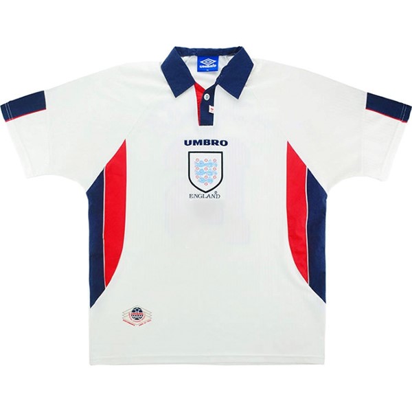 Thailandia Maglia Inghilterra 1ª Retro 1998 Bianco
